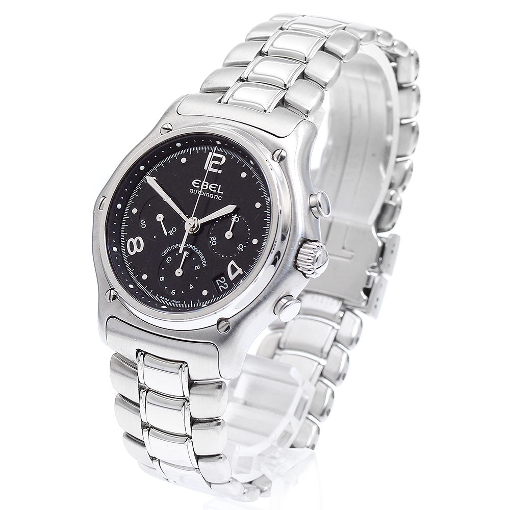 EBEL 1911 Modulor E9137240 Chronograph black Dial Automatic Men's Watch_899195