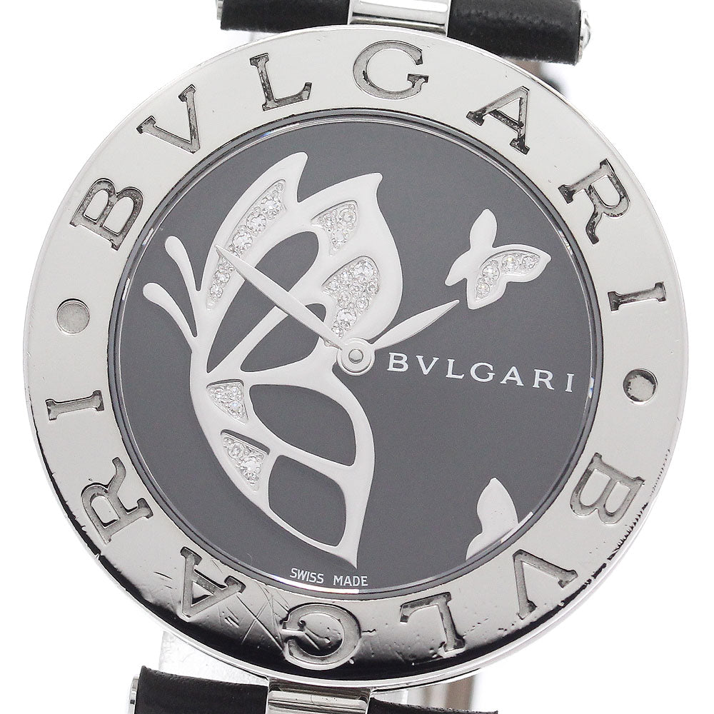BVLGARI B-zero1 butterfly BZ35S diamond black Dial Quartz Ladies Watch_899214