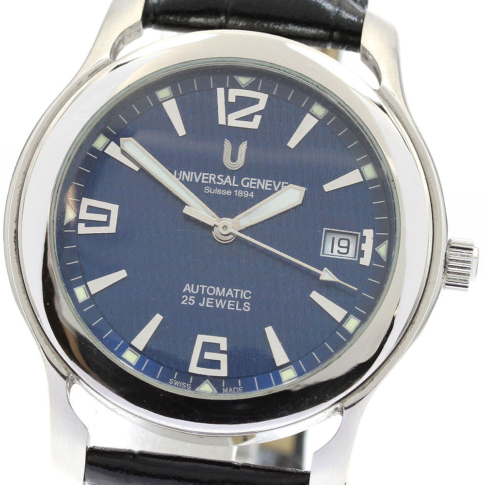 Universal Geneve Cal.UG62 Date blue Dial Automatic Men's Watch_899216