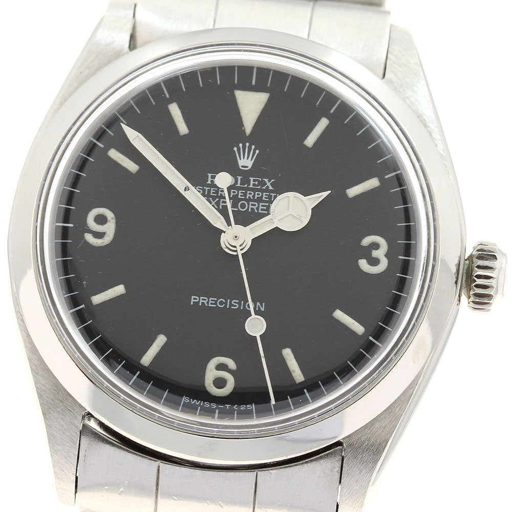 ROLEX 5500 Cal.1560 redundant dial black Dial Automatic Men's Watch_899217