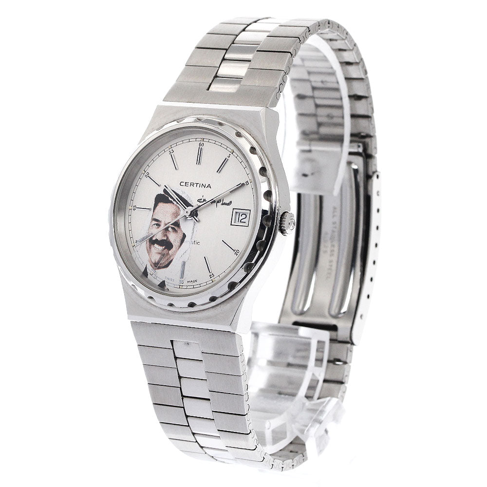 CERTINA Saddam Hussein Date cal.2824-1 Silver Dial Automatic Men's Watch_899220