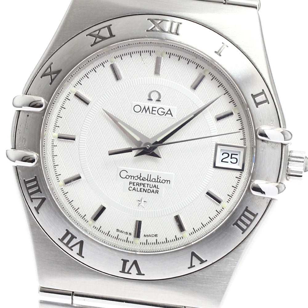 OMEGA Constellation 1552.30 Perpetual calendar Silver Dial Quartz Men's_899222