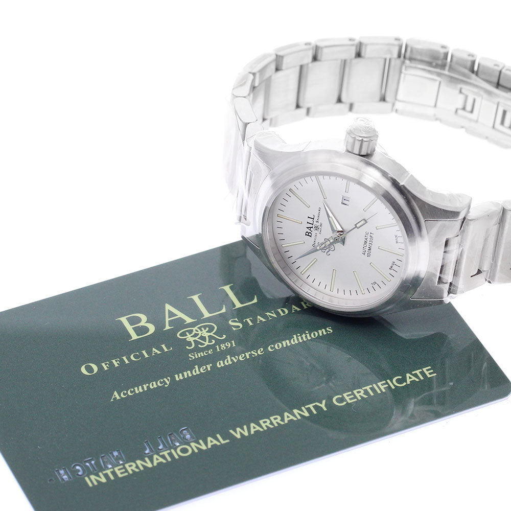 BALLWATCH Fireman NL2088C-S5J-WH Date White Dial Automatic Ladies Watch_899241