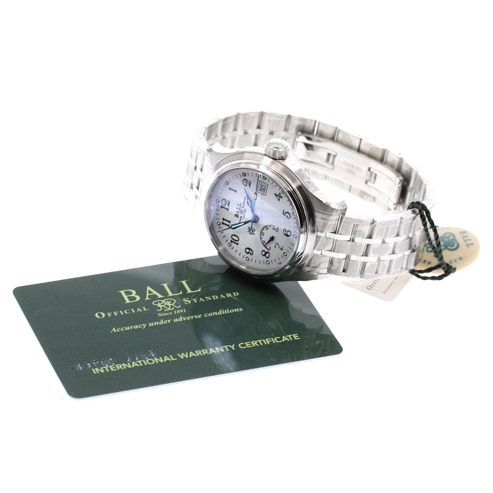 BALLWATCH Trainmaster Power Reserve NM1056D-SIJ-WH white Dial Men's Watch_899252
