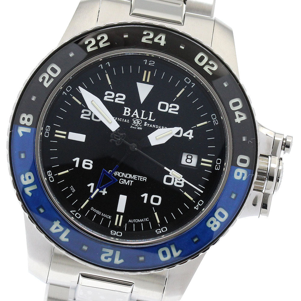 BALLWATCH Aero GMT II DG2018C-S10CJ-BK Date black Dial Automatic Men's_899254