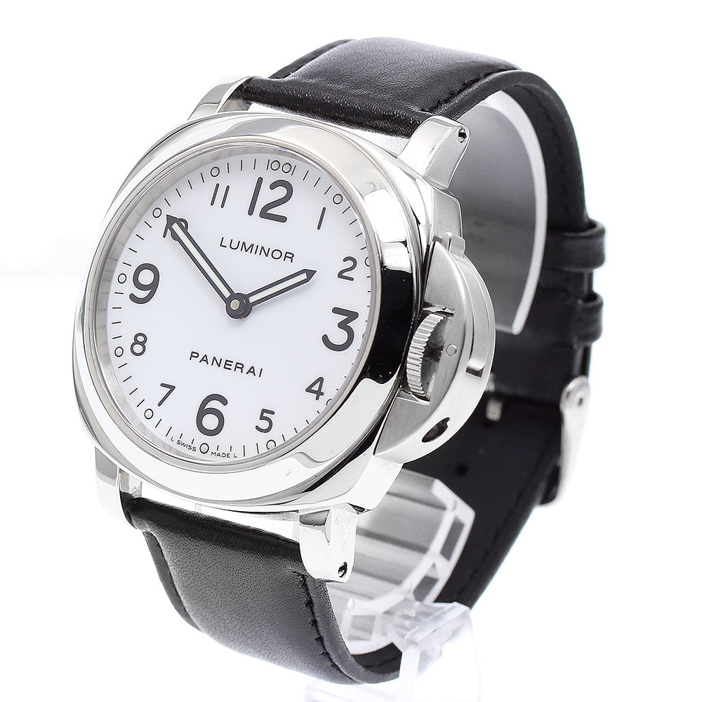 PANERAI Luminol base PAM00114 White Dial Hand Winding Men's Watch_899268