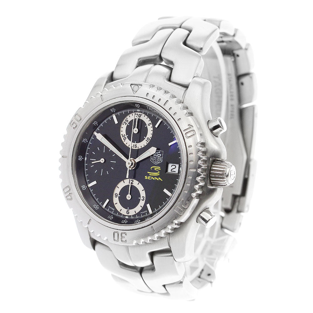 TAG HEUER Link Ayrton Senna CT5114 black Dial Automatic Men's Watch_899271