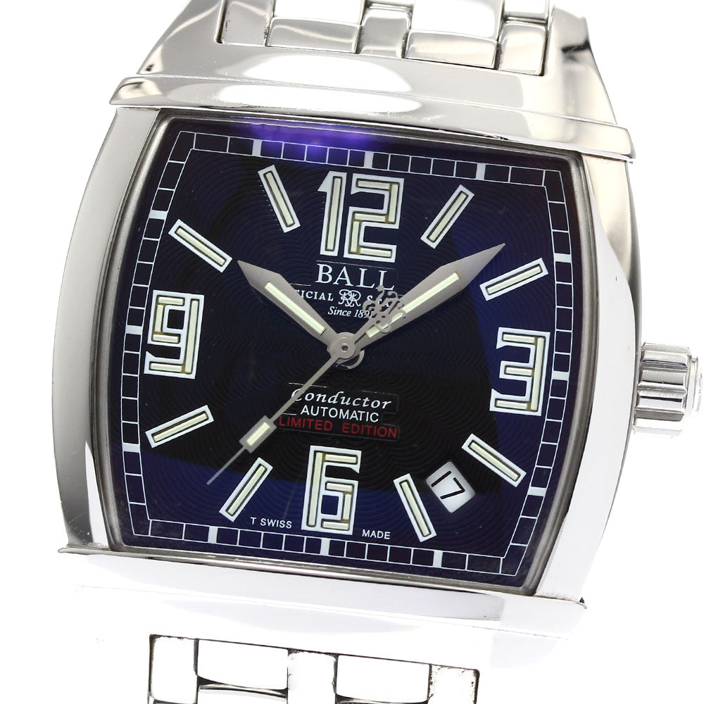 BALLWATCH conductor NM1068D-LT-BK Date black Dial Automatic Men's Watch_899274