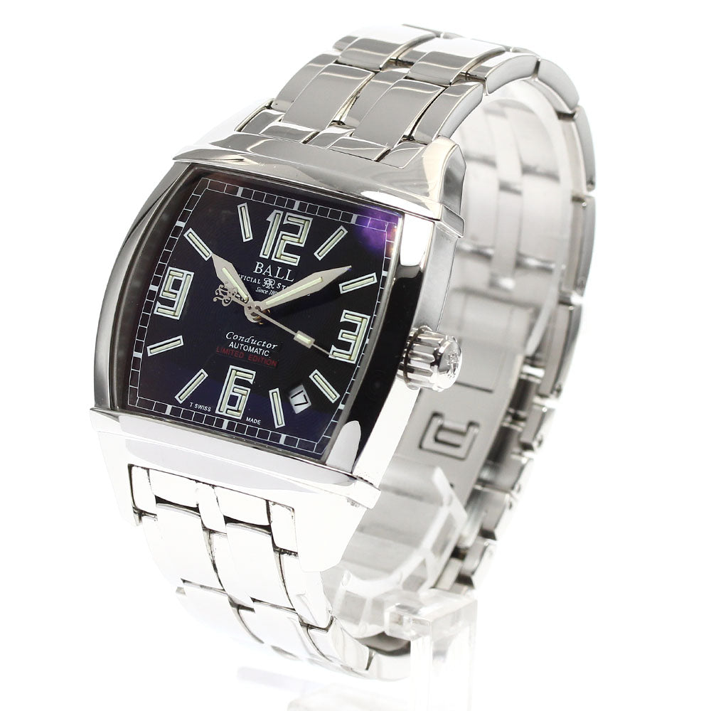BALLWATCH conductor NM1068D-LT-BK Date black Dial Automatic Men's Watch_899274