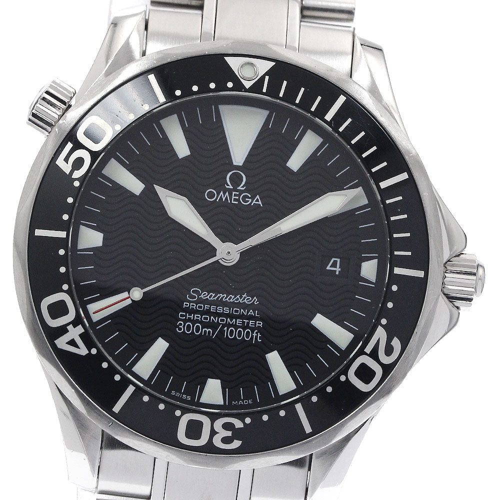 OMEGA Seamaster300 2254.50 Date Black Dial Automatic Men's Watch_899295