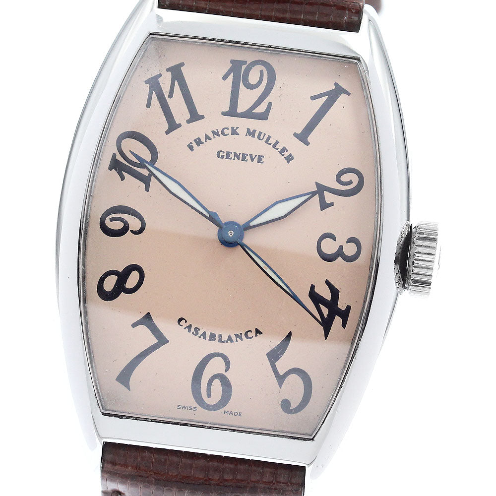 FRANCK MULLER Casablanca 5850 pink Dial Automatic Men's Watch_899308