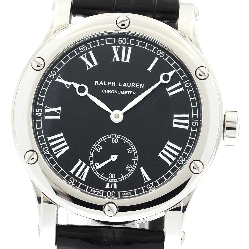 RALPH LAUREN Sporting Classic RLR0250700 Chronograph black Dial Automatic Men's Watch_899320