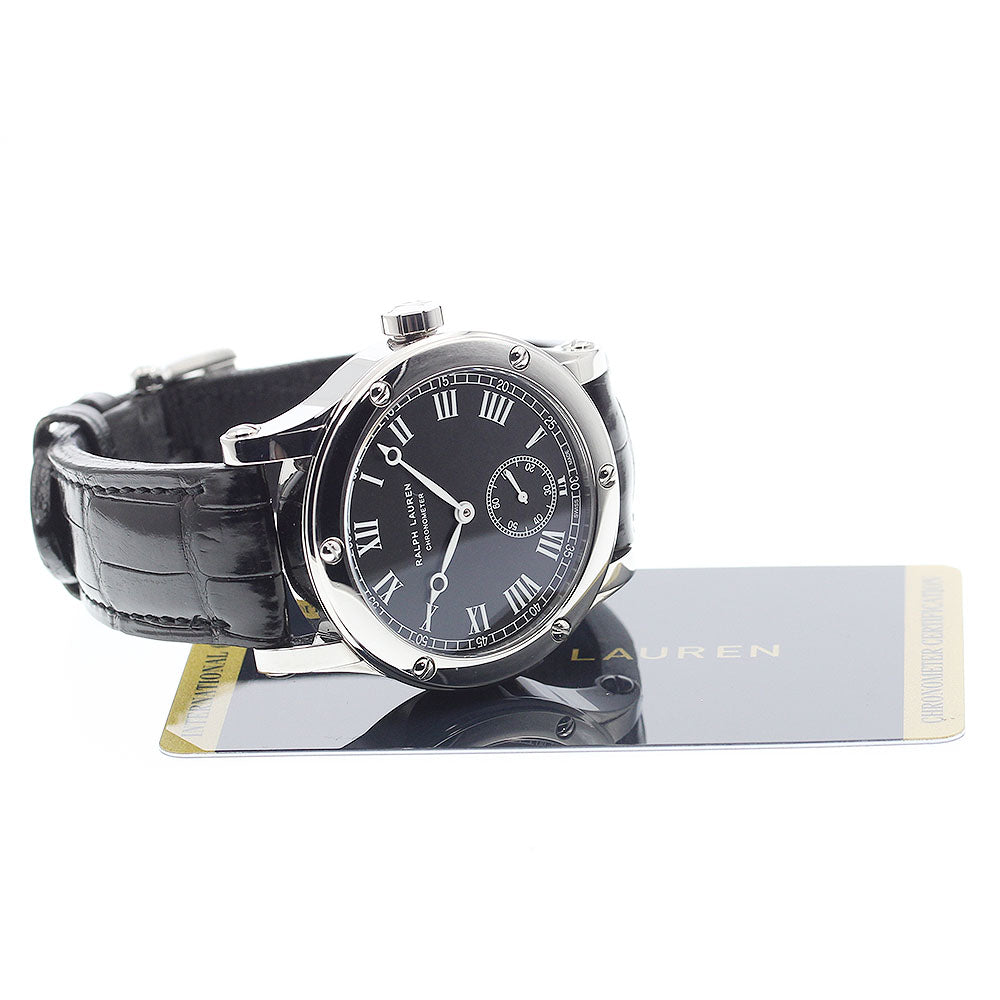 RALPH LAUREN Sporting Classic RLR0250700 Chronograph black Dial Automatic Men's Watch_899320