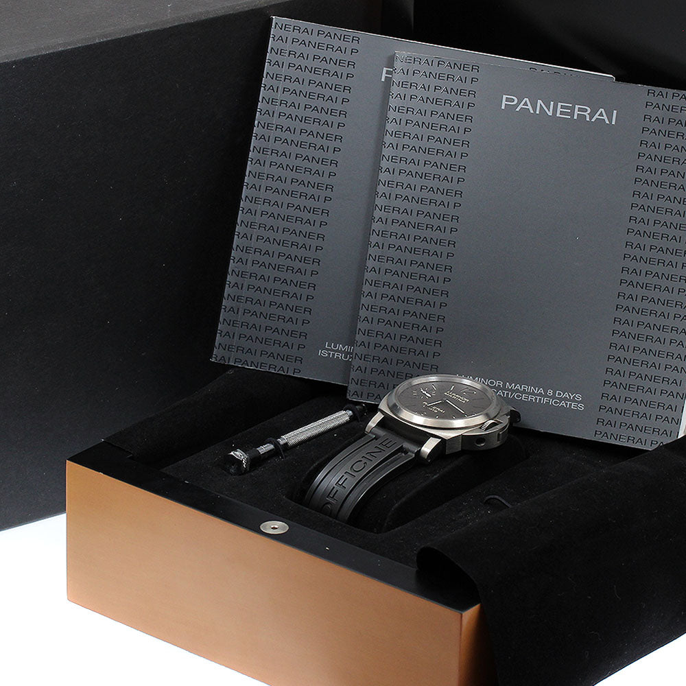 PANERAI Luminor Marina 8 Days Titanio PAM00564 Hand Winding Men's Watch_899321