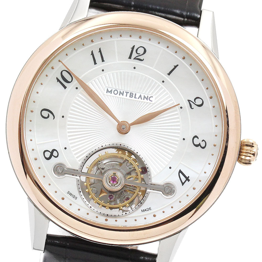 MONTBLANC Bohème ExoTourbillon Slim 116494 PG bezel, shell dial White shell Dial Automatic Ladies Watch_899330