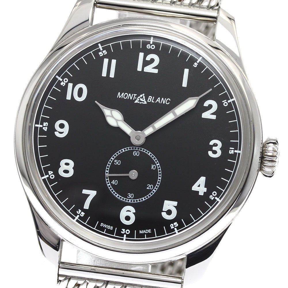 MONTBLANC 1858 115074 black Dial Automatic Men's Watch_899333
