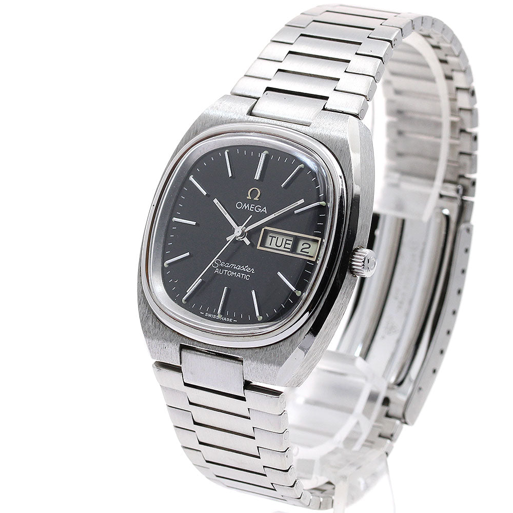 OMEGA Seamaster 166.0211 TV Screen Day Date Cal.1020 Black Dial Automatic_899343