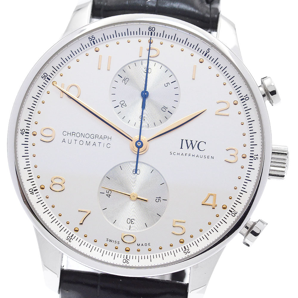 IWC SCHAFFHAUSEN Portuguese Chronograph IW371604 Chronograph AT Men's_899349