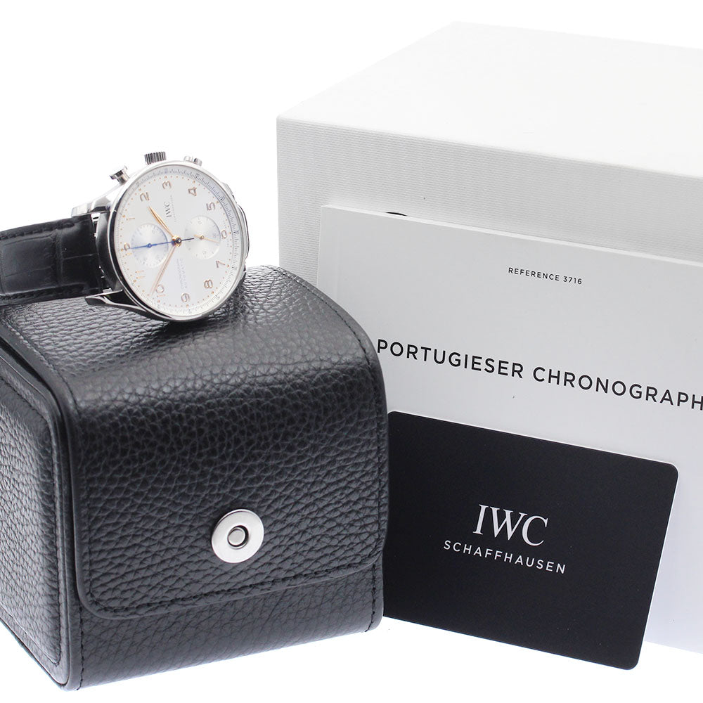 IWC SCHAFFHAUSEN Portuguese Chronograph IW371604 Chronograph AT Men's_899349