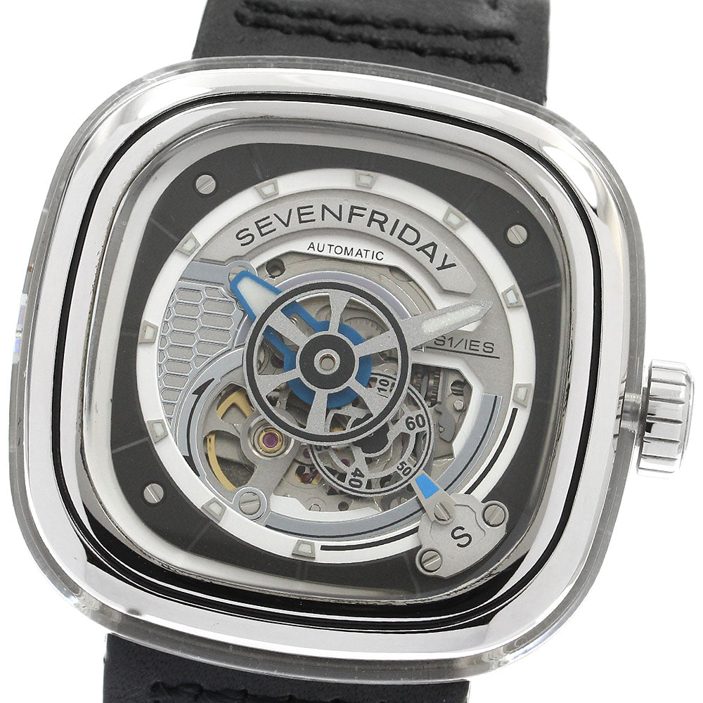 SEVENFRIDAY essence S1/01 Small seconds Silver Dial Automatic Men's Watch_899368
