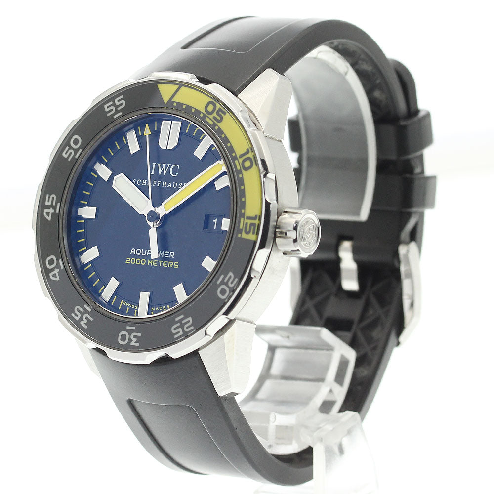 IWC SCHAFFHAUSEN Aqua timer 2000 IW356810 Date black Dial Automatic Men's Watch_899377