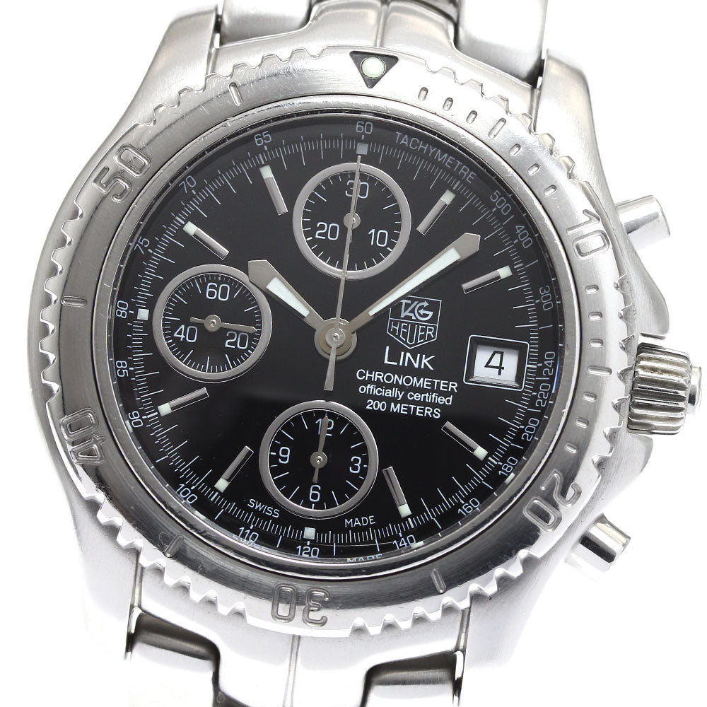 TAG HEUER Link CT5111.BA0550 Chronograph black Dial Automatic Men's Watch_899394
