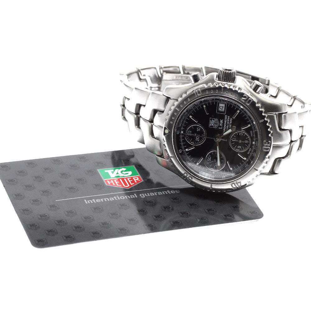 TAG HEUER Link CT5111.BA0550 Chronograph black Dial Automatic Men's Watch_899394