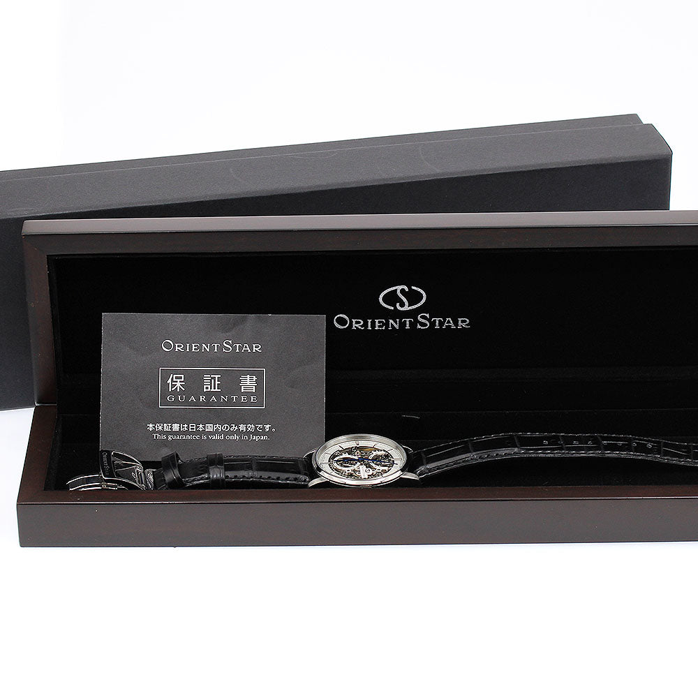 ORIENT Orient star F8B6-UAA0/RK-AZ0002S Power reserve small seconds skeleton Dial Hand Winding Men's Watch_899486