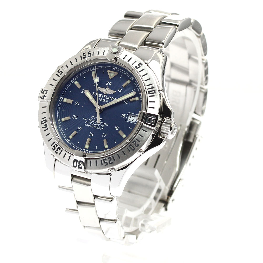 BREITLING Colt Ocean A17350 Date Navy Dial Automatic Men's Watch_899492