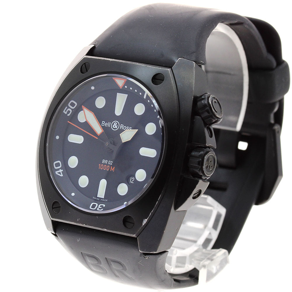 Bell＆Ross Carbon finish BR02-20 Date black Dial Automatic Men's Watch_899517
