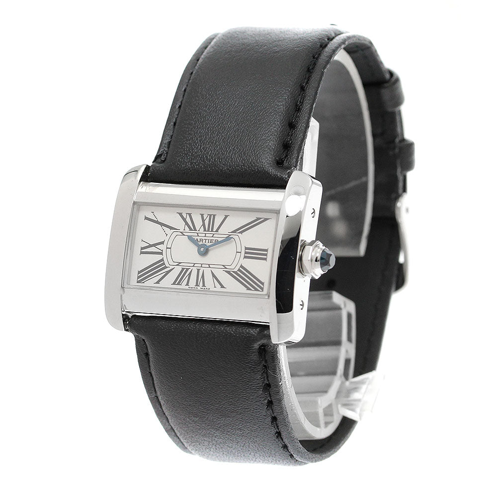CARTIER Mini tank divan W6300255 Beige Dial Quartz Ladies Watch_899521