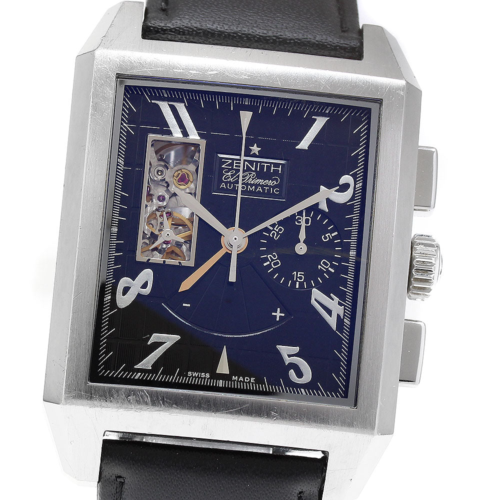 ZENITH Grand Port Royale Open 03.0550.4021 black Dial Automatic Men's_899522