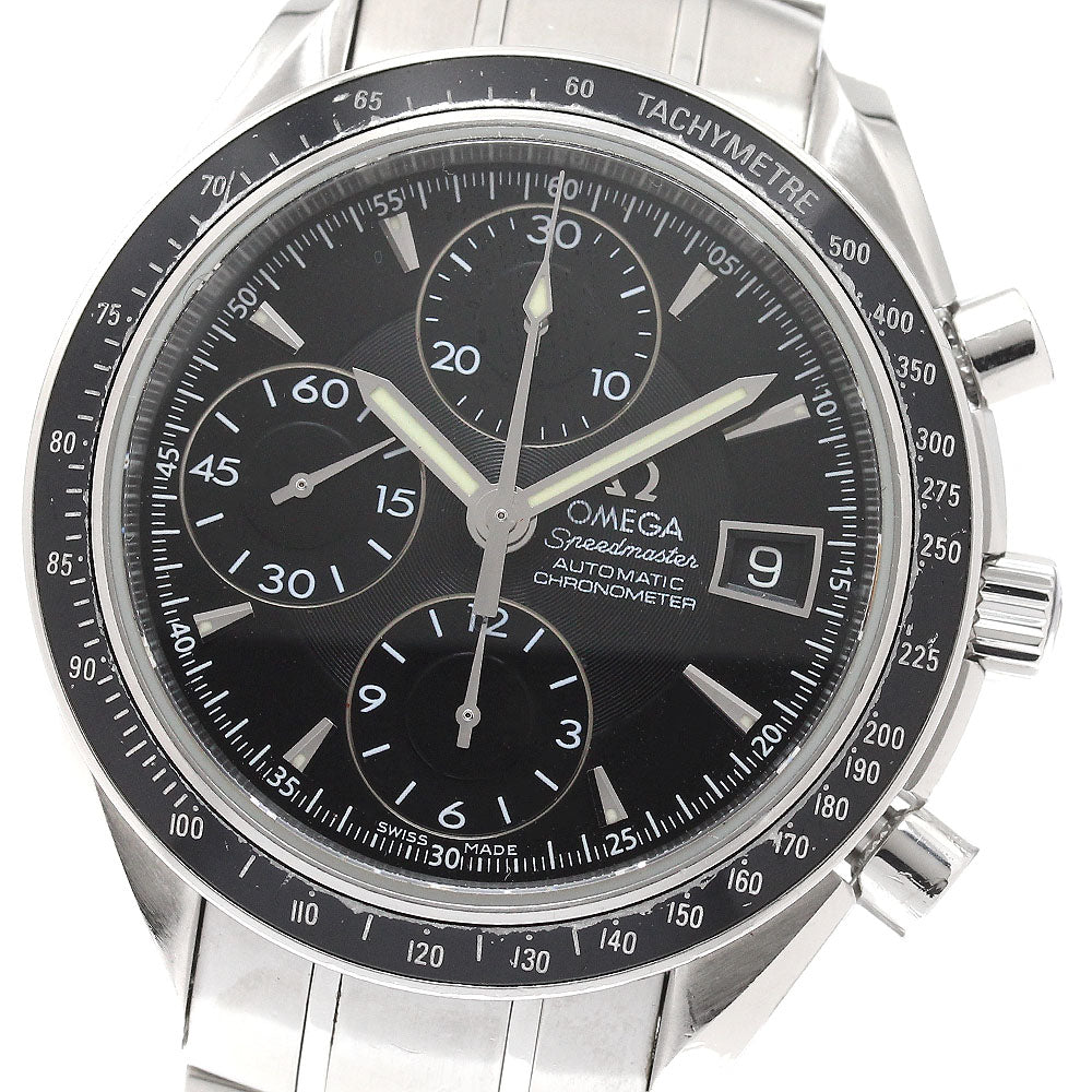 OMEGA Speedmaster 3210.50 Date Chronograph black Dial Automatic Men's_899544