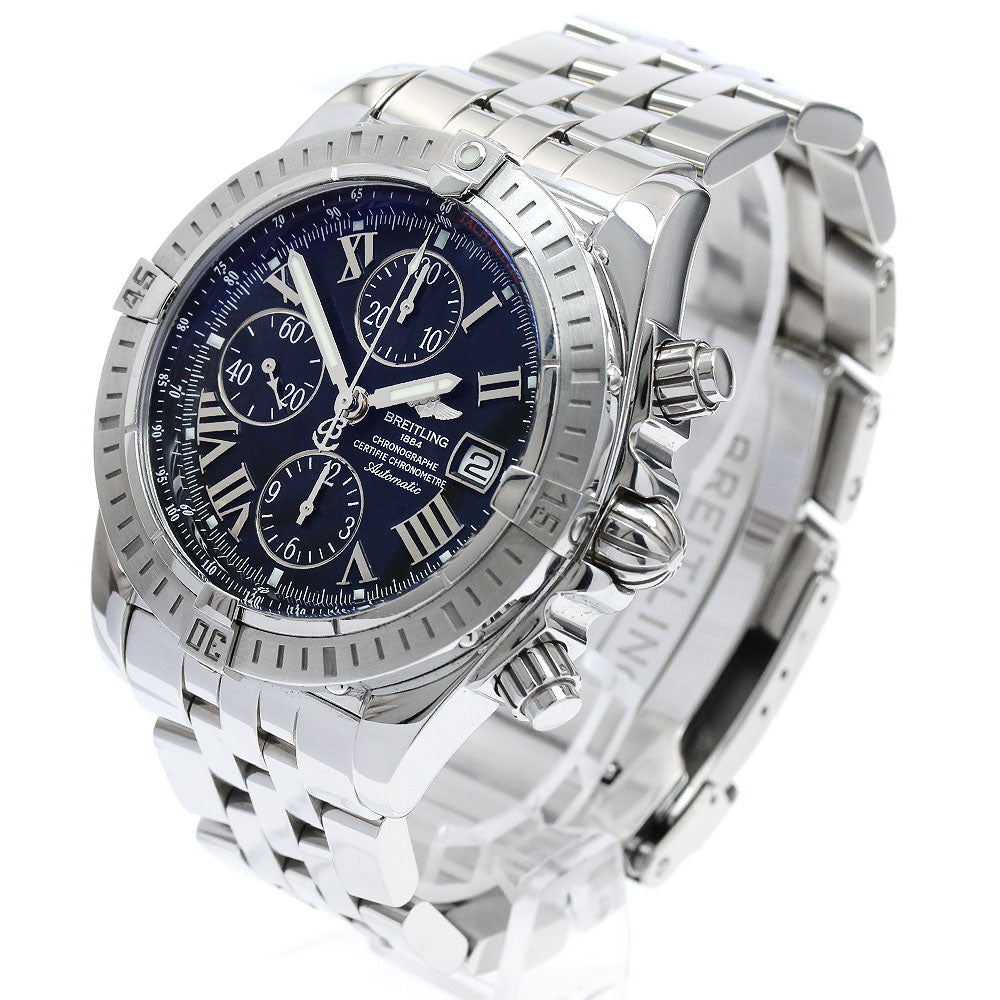 BREITLING Chronomat Evolution A13356 Black Dial Automatic Men's Watch_899554