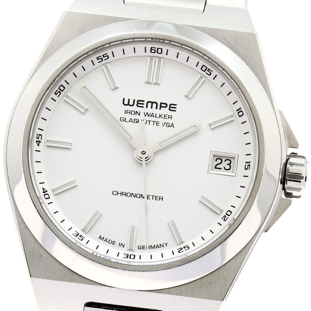 WEMPE Iron Walker WI100001 Date white Dial Automatic Boy's Watch_899569
