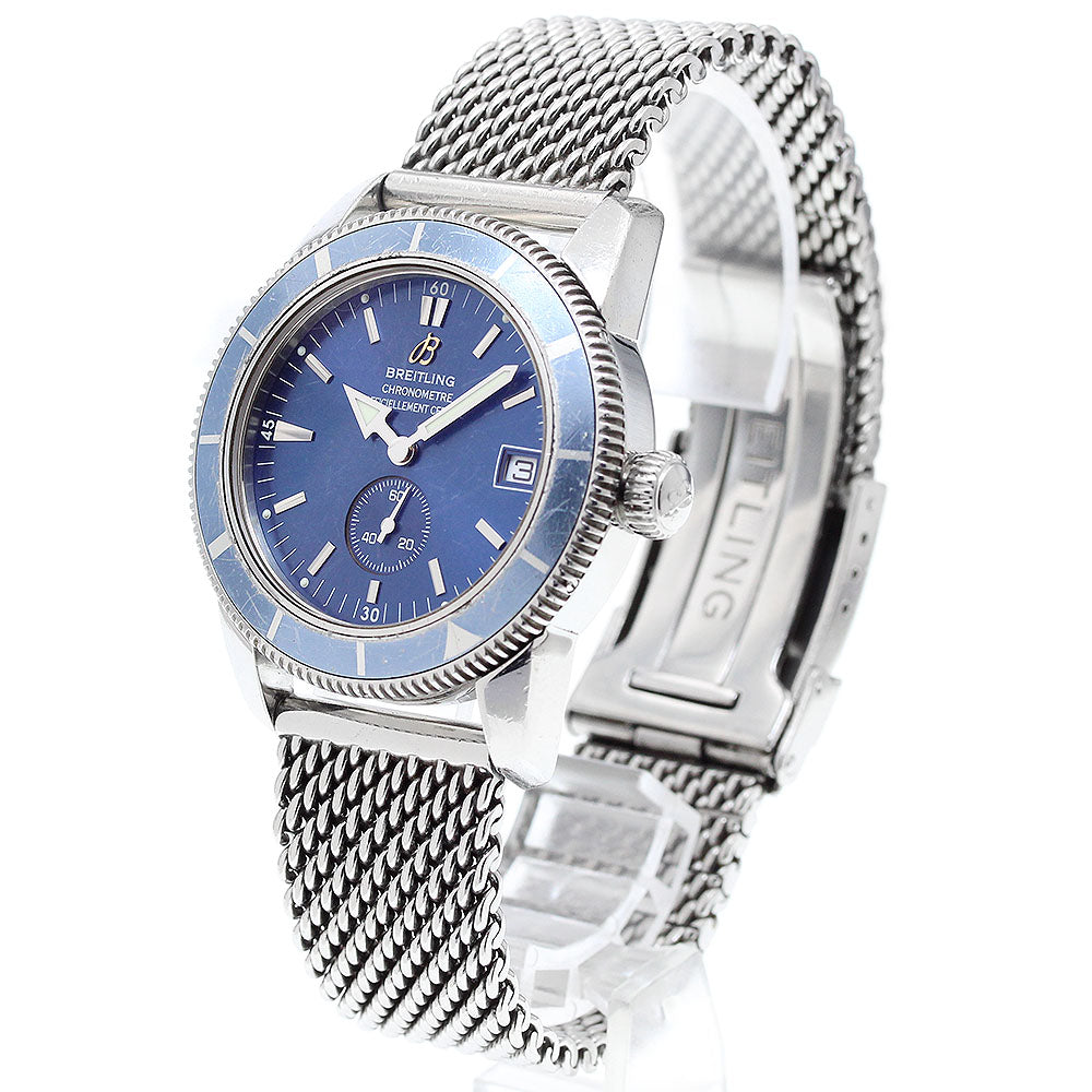 BREITLING Super Ocean Heritage 38 A37320 Date blue Dial Automatic Men's_899581