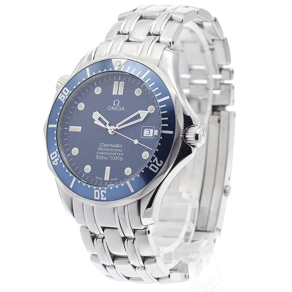 OMEGA Seamaster300 2531.80 Date Navy Dial Automatic Men's Watch_899584