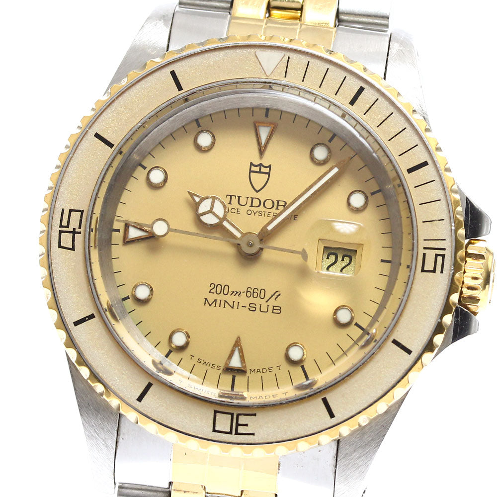 TUDOR Mini Sub Prince Oyster Date 73091 Cal.2671 Automatic Boy's Watch_899599