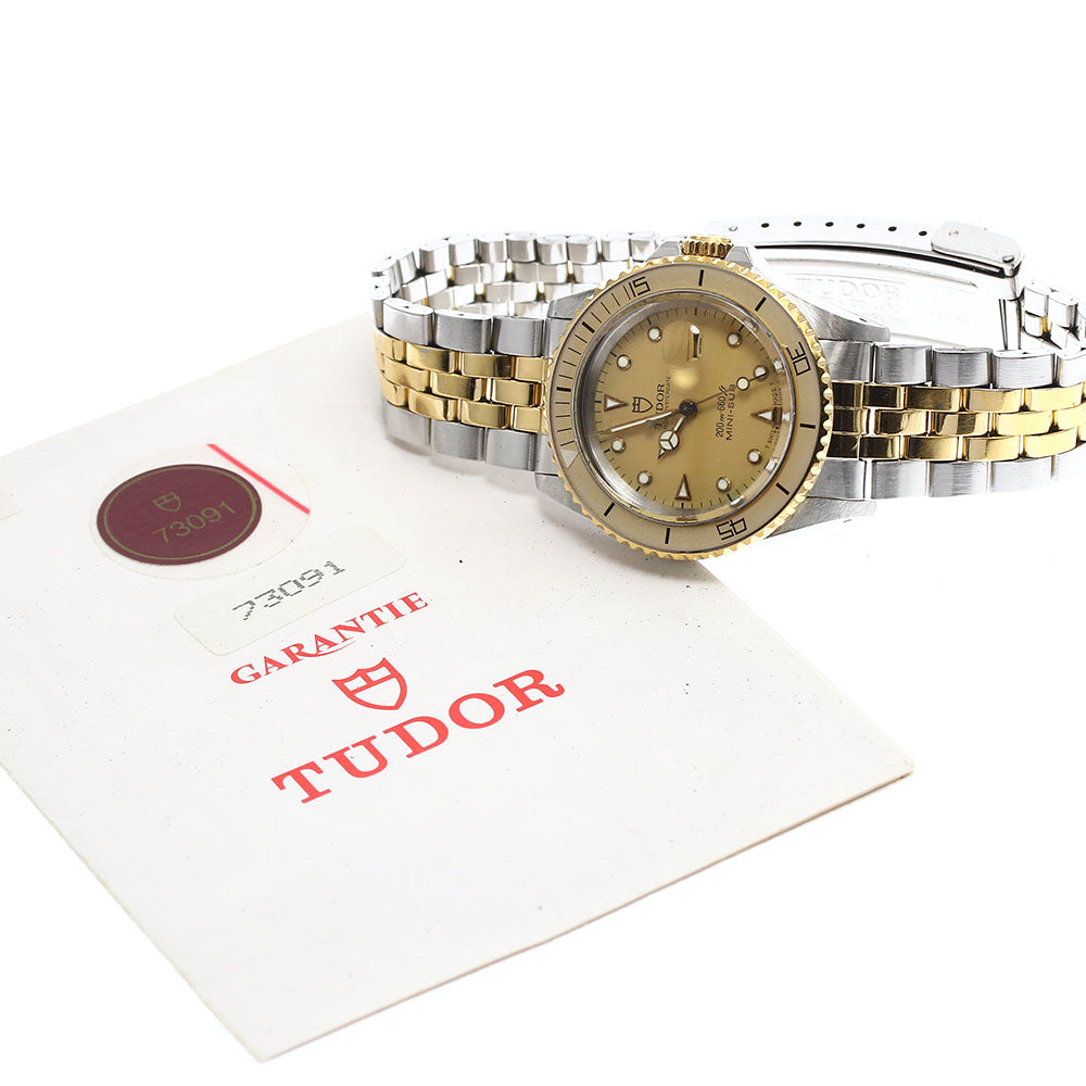 TUDOR Mini Sub Prince Oyster Date 73091 Cal.2671 Automatic Boy's Watch_899599