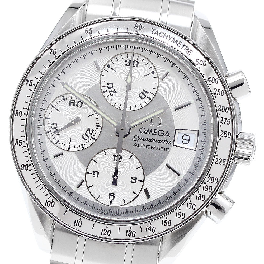OMEGA Speedmaster 3513.30 Date Chronograph Silver Dial Automatic Men's_899611