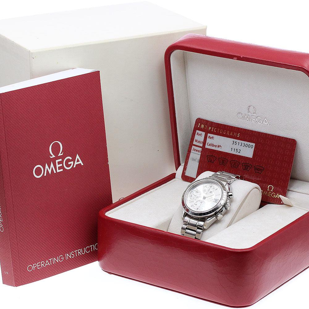OMEGA Speedmaster 3513.30 Date Chronograph Silver Dial Automatic Men's_899611