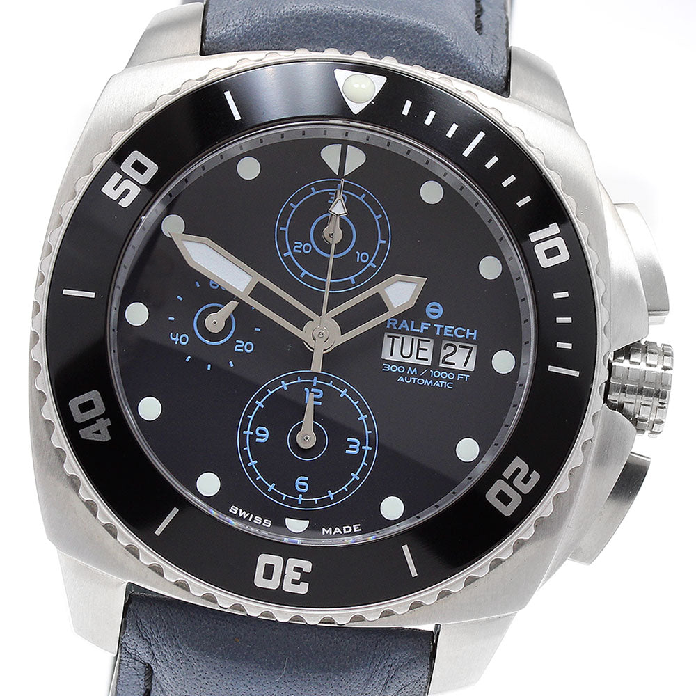 RALF TECH WRX3001 Day date black Dial Automatic Men's Watch_899612