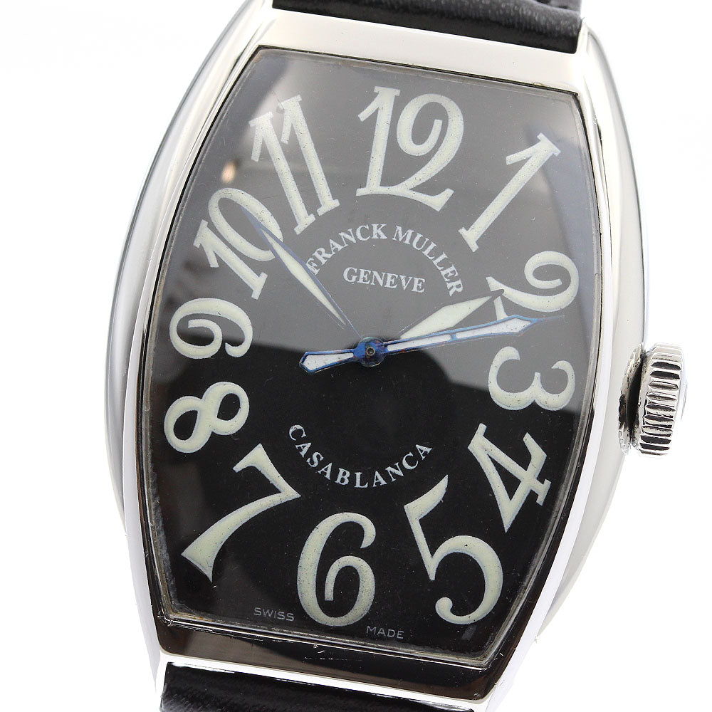 FRANCK MULLER Tonneau Carbex Casablanca 5850 black Dial Automatic Men's Watch_899617