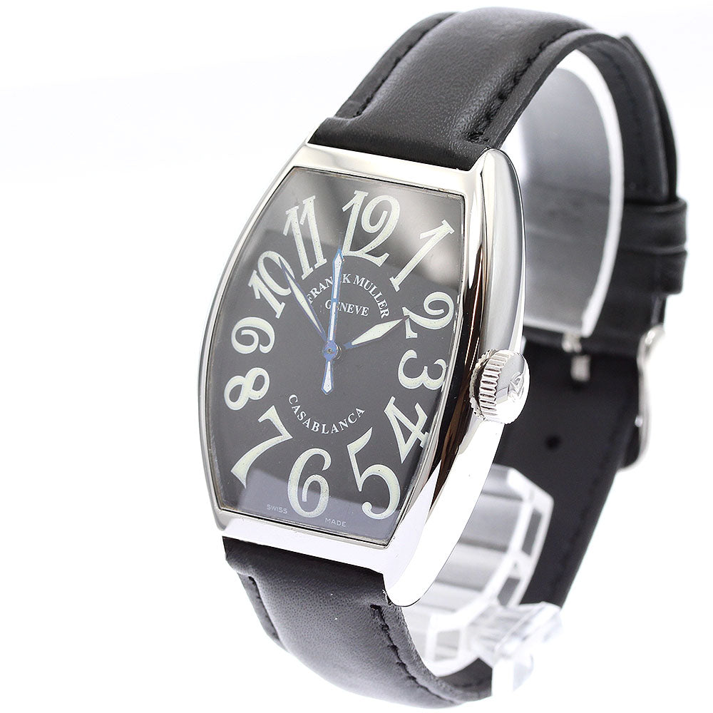 FRANCK MULLER Tonneau Carbex Casablanca 5850 black Dial Automatic Men's Watch_899617