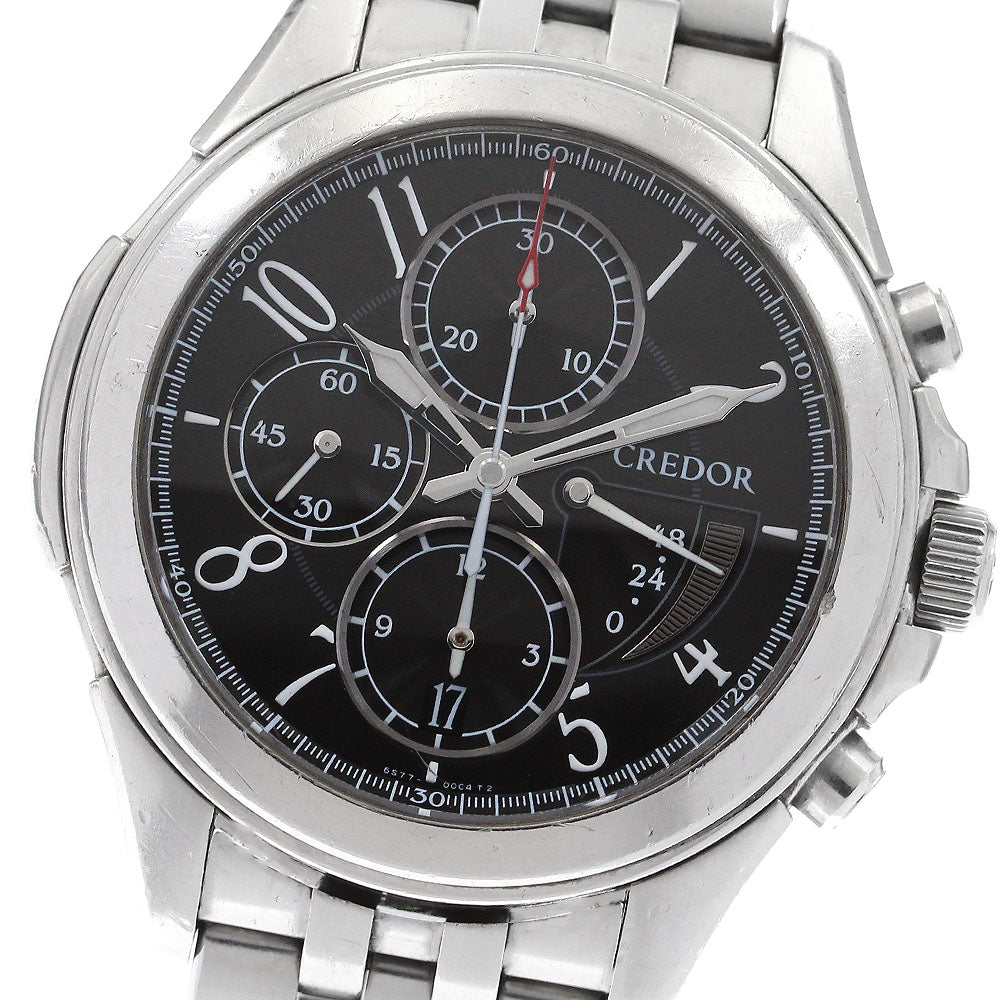 SEIKO CREDOR Pacificique 6S77-00B0/GCBK989 Chronograph Men's Watch_899626