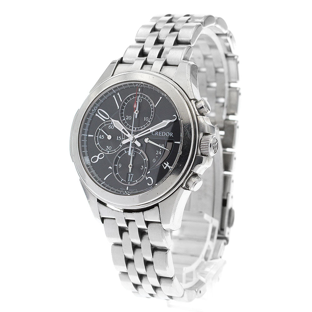 SEIKO CREDOR Pacificique 6S77-00B0/GCBK989 Chronograph Men's Watch_899626