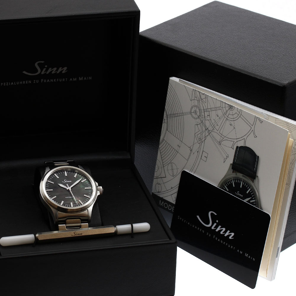 Sinn 556 series 556.I.PERLMUTT.S Black mother of pearl Dial Automatic Men's Watch_899633