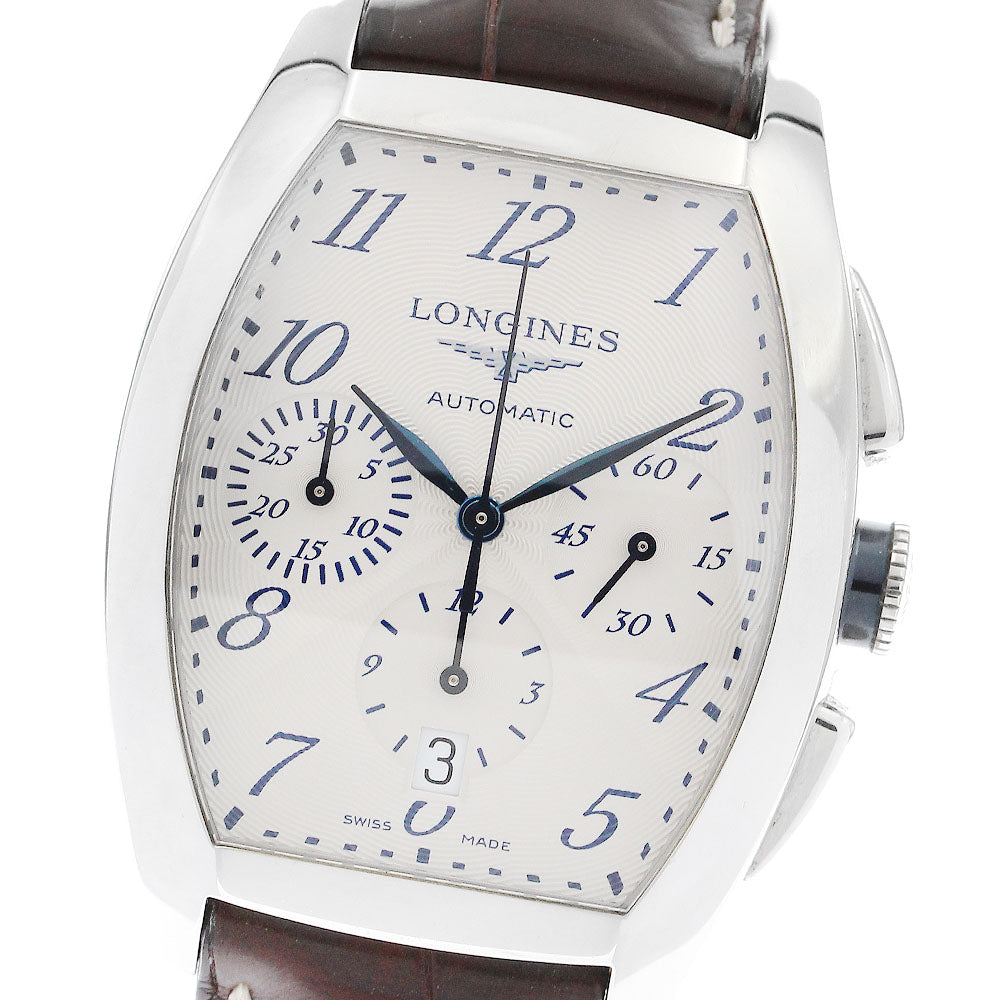 LONGINES Evidenza L2.643.4 Chronograph Date Silver Dial Automatic Men's Watch_899637