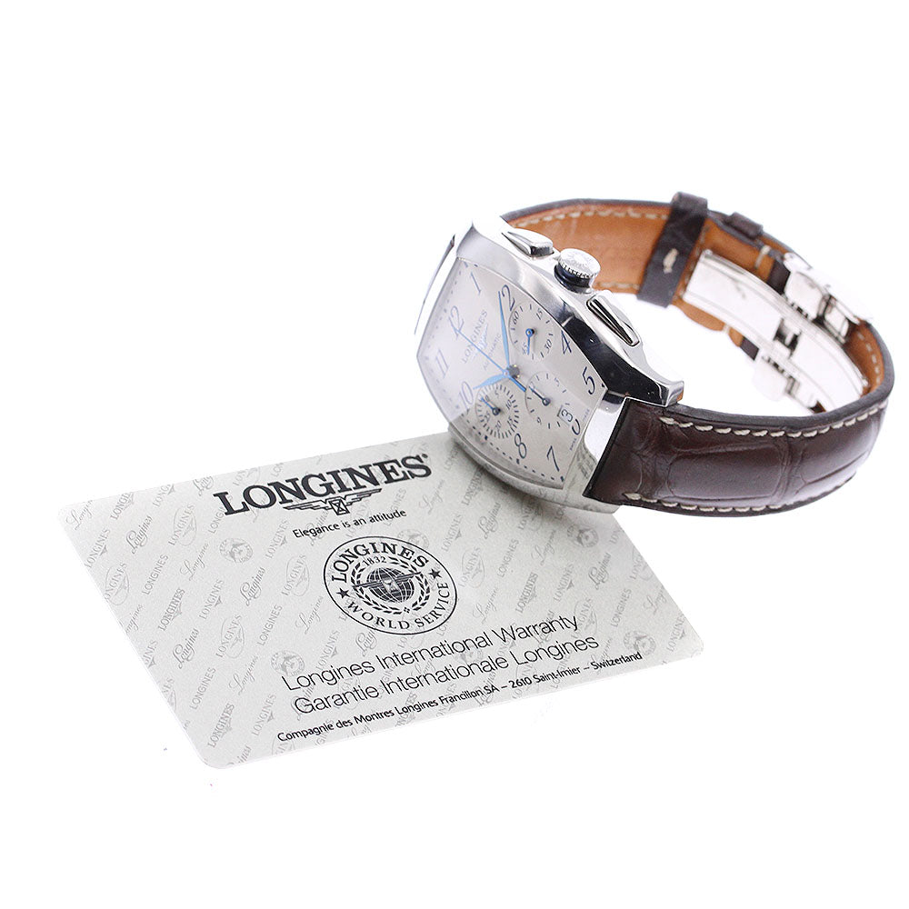 LONGINES Evidenza L2.643.4 Chronograph Date Silver Dial Automatic Men's Watch_899637
