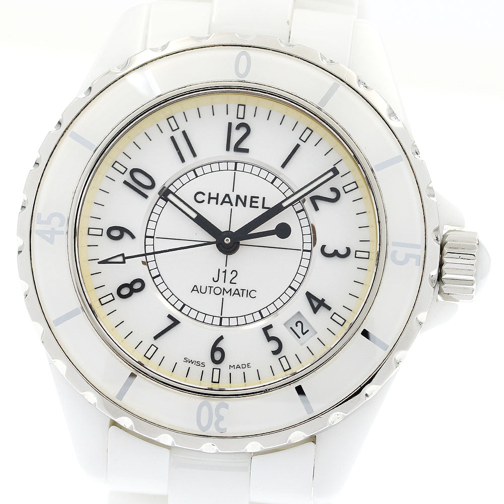 CHANEL J12 H0970 White Ceramic white Dial Automatic Men's Watch_899646